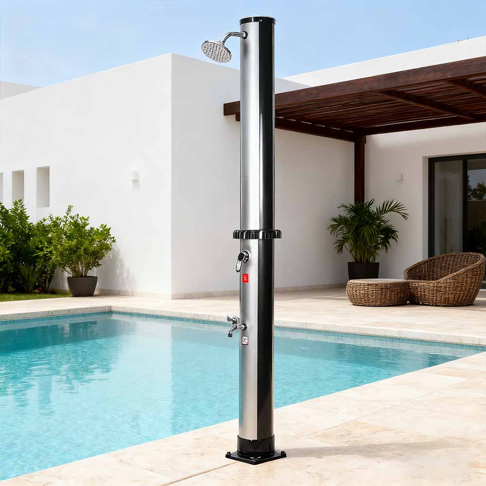 LY35L02-CR Adjustable Water-Proof Solar Shower